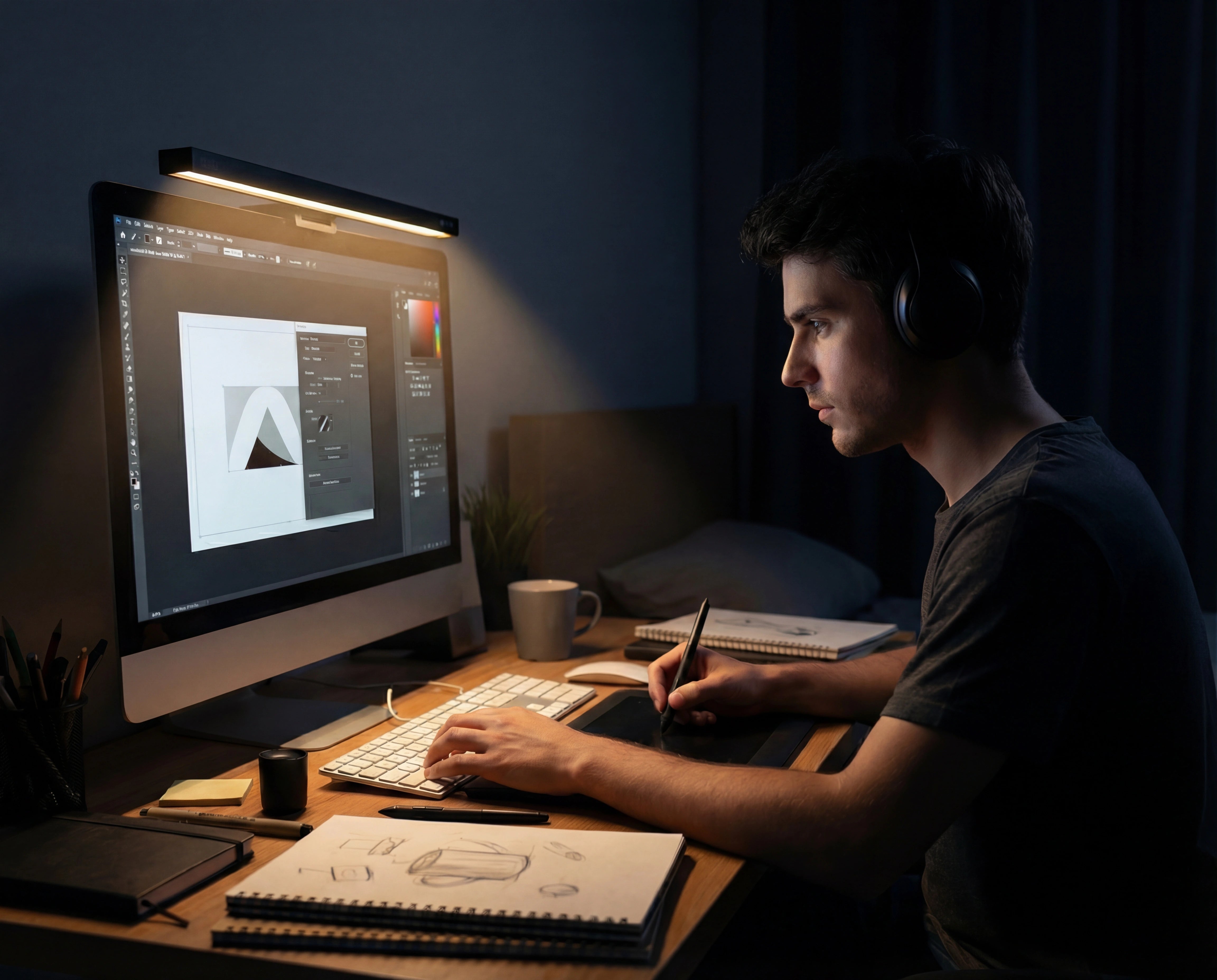 Hanging Screen Light