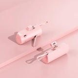 Pocket Capsule Power Bank 5000mAh Portable Charger